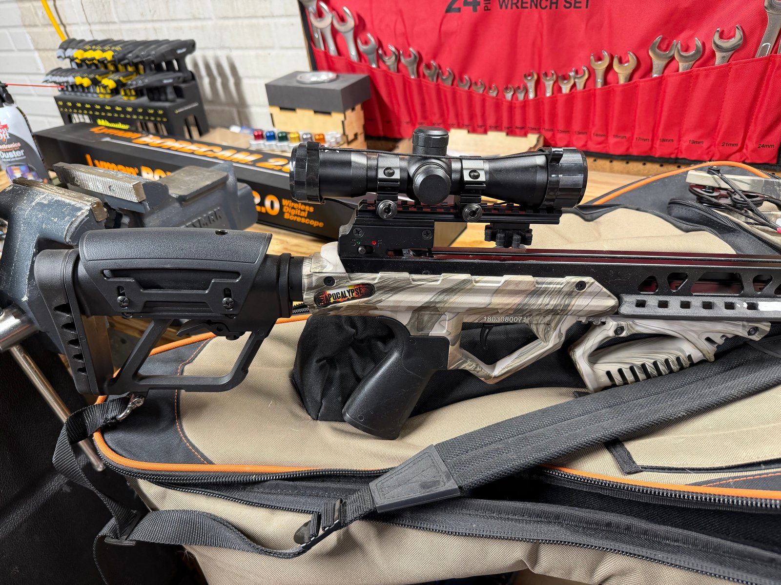 Crossbow with case